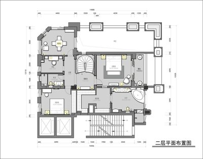 大宅平面设计案例图片