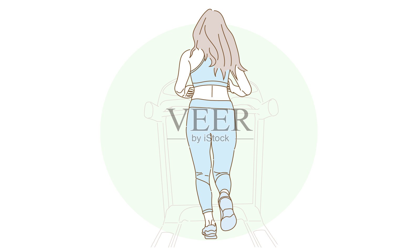 平面设计照片学生女生背影