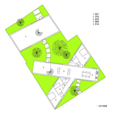 展厅平面设计简单的图片