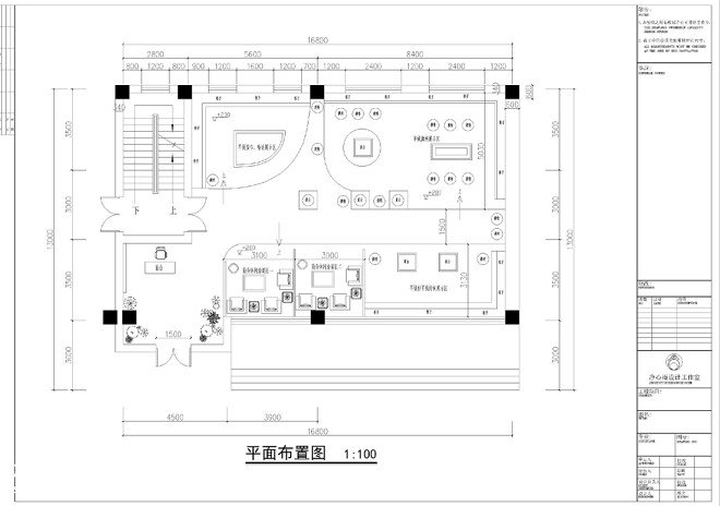 展厅平面设计简单的图片