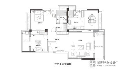 黑白房子平面设计图案