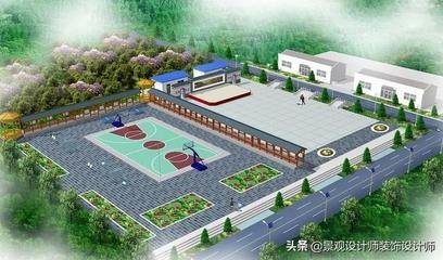 美丽校园平面设计案例