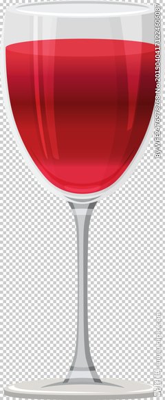 红酒杯平面设计图