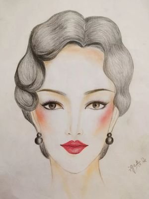 平面设计创意妆面教程