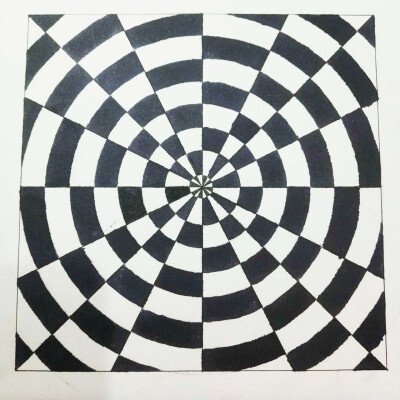 平面设计构成作品黑白