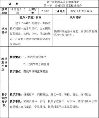 教室平面设计意图教案