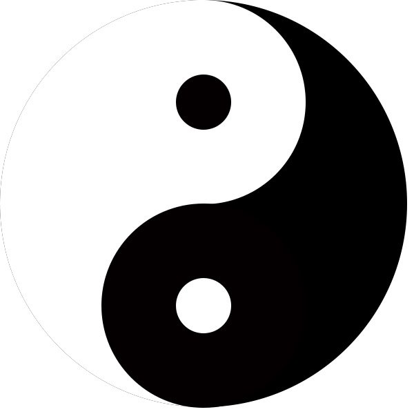 平面设计太极怎么画