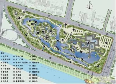 古典公园平面设计图纸