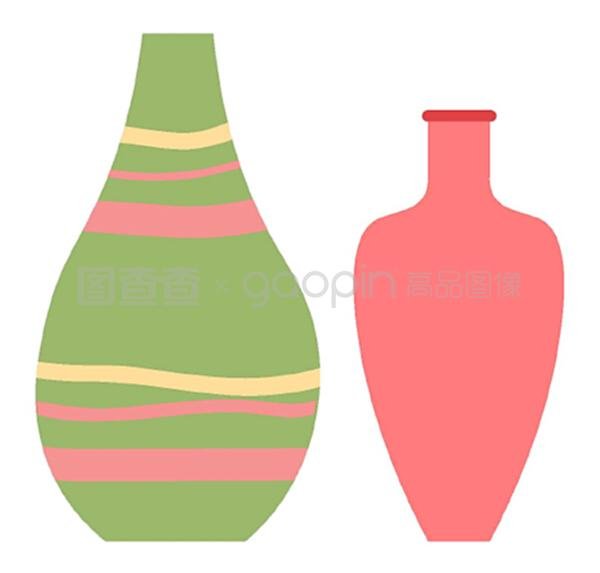 植物粘土平面设计图案图片