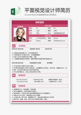平面设计是自我介绍