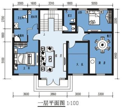东北农村房平面设计图