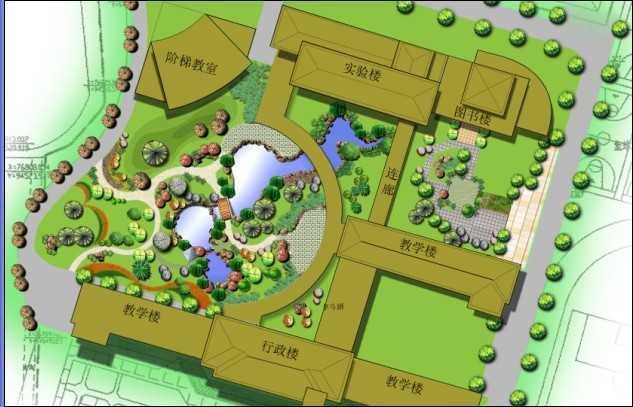 园林环境平面设计图