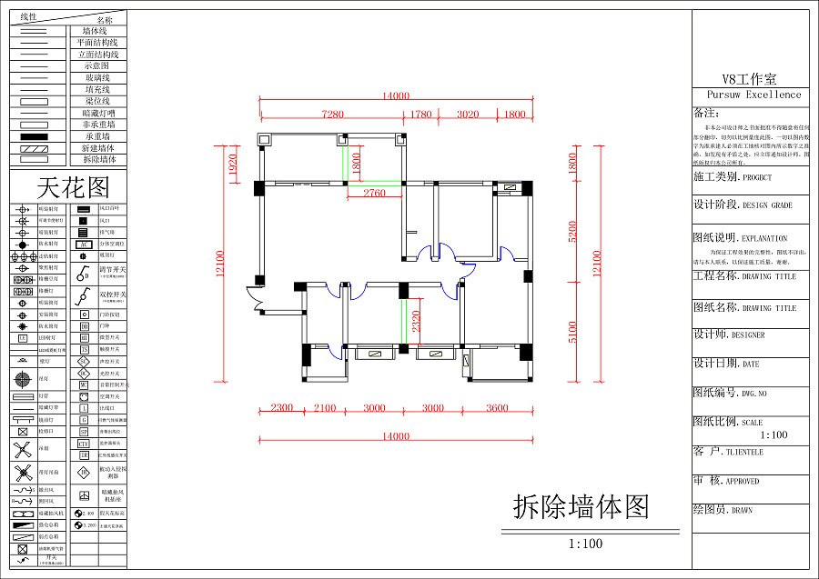 平面设计设计尺寸图怎么画