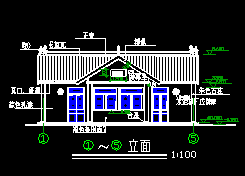 乡村展馆平面设计图纸