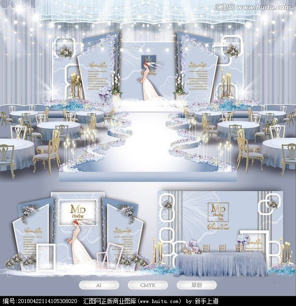 室内婚礼设计平面设计图