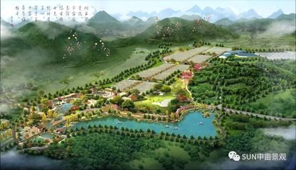 观光农业园平面设计