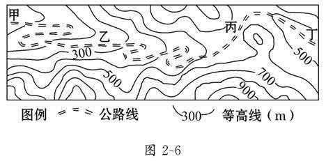 城市道路平面设计图比例尺