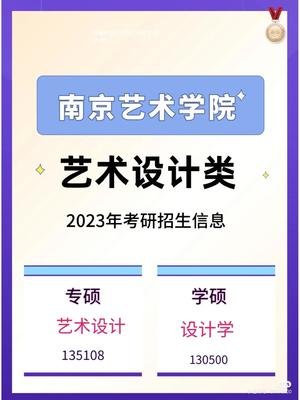 2023南艺考研平面设计