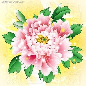 装饰画花卉平面设计