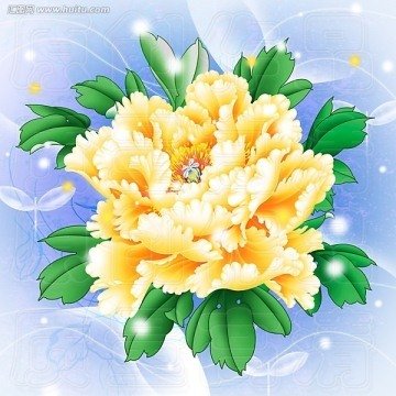 装饰画花卉平面设计