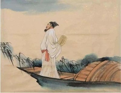 春江晚景图平面设计