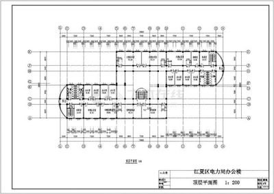 办公大楼的平面设计