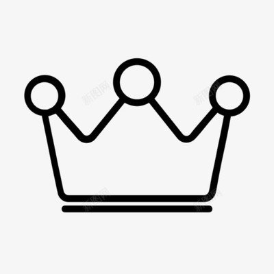 王冠手工平面设计图