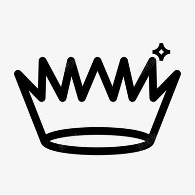 王冠手工平面设计图