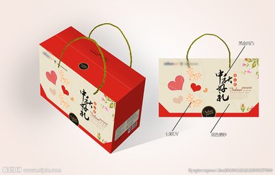 礼盒包装平面设计图