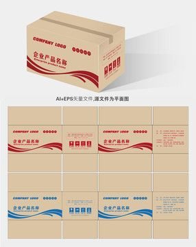 怎样给纸箱做平面设计