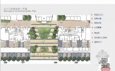社区入口平面设计方案