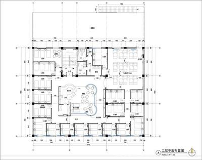 会所接待中心平面设计