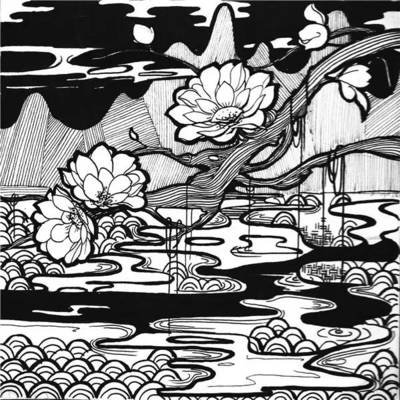 平面设计构成作业风景
