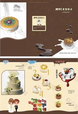 平面设计师考试蛋糕款式