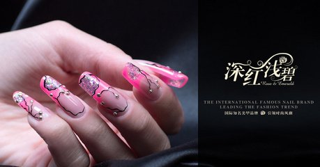 平面设计美甲图片大全