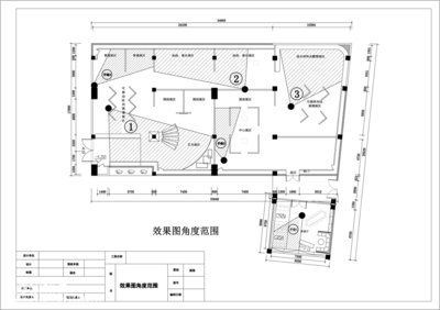 展厅平面设计图纸怎么画图