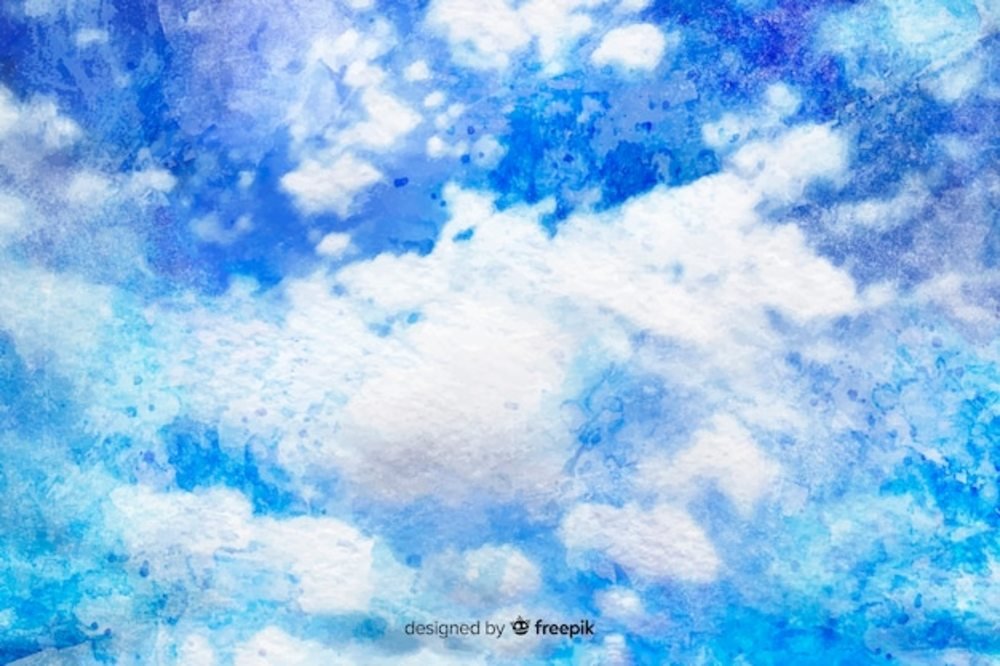天空平面设计图片