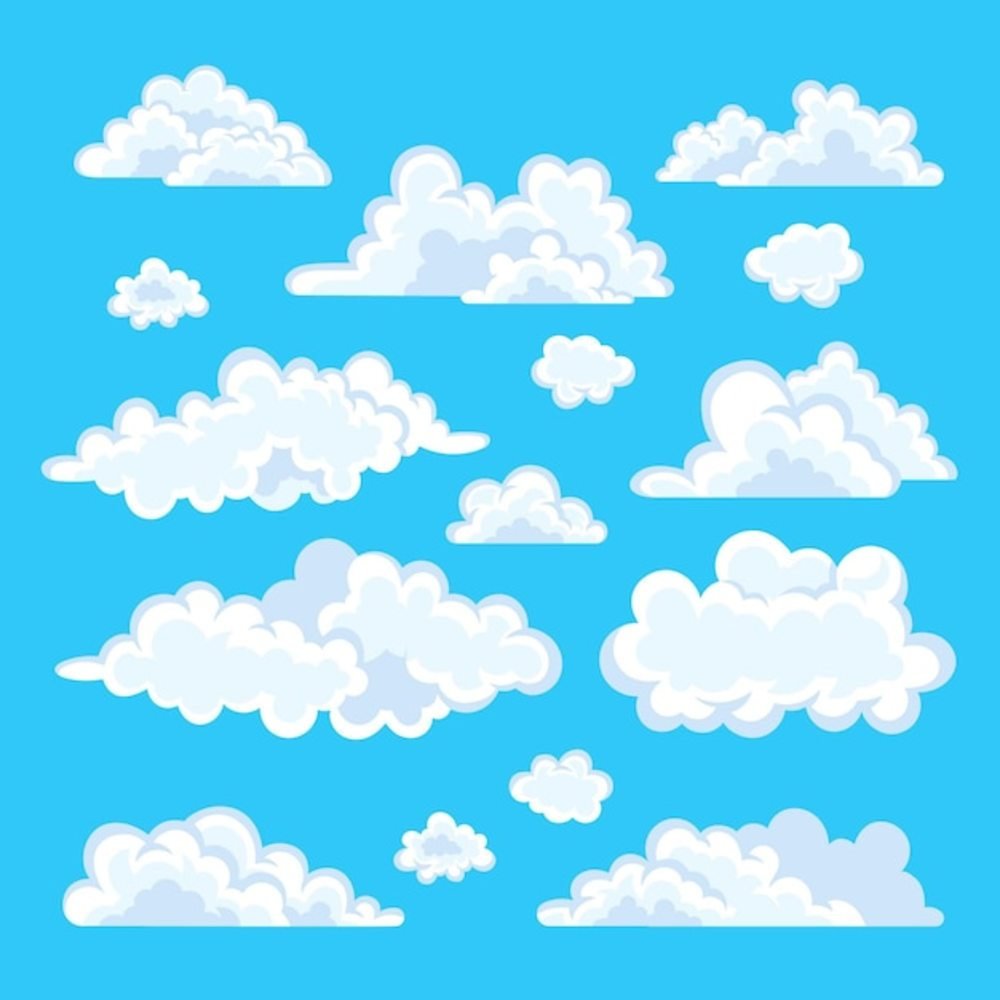 天空平面设计图片