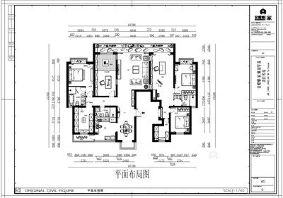 空间组合平面设计图