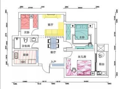 空间组合平面设计图
