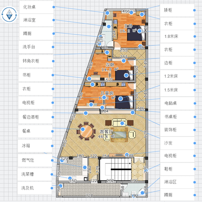 空间组合平面设计图