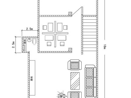 室内转角平面设计图简笔画