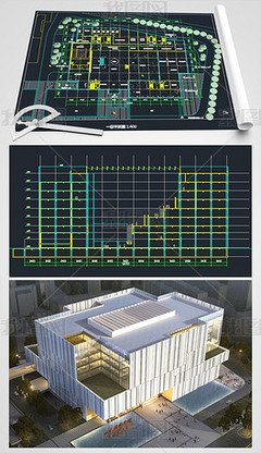 艺术中心平面设计方案模板