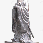 孔子雕塑平面设计理念特点