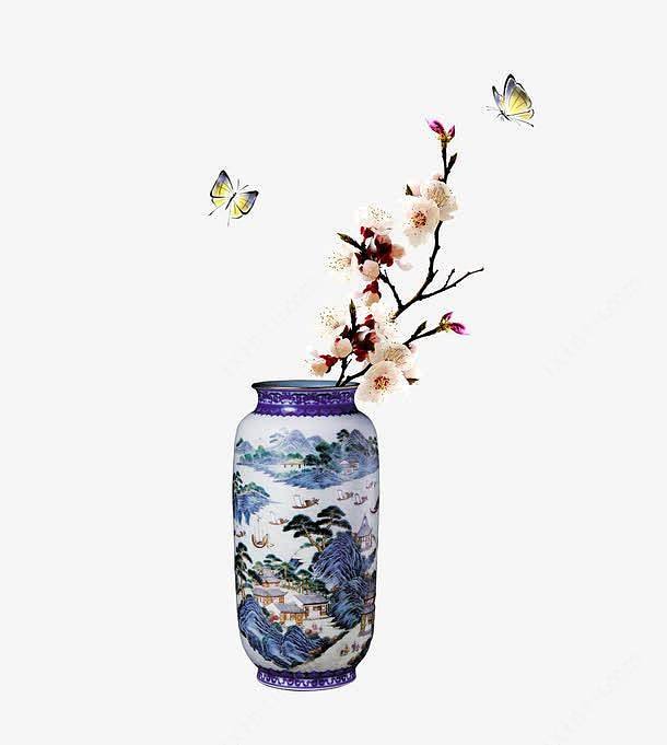 花瓶如何用平面设计画