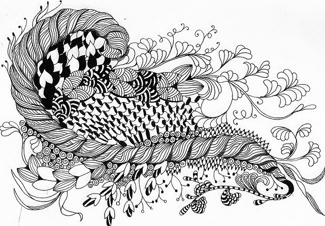 考研线描平面设计