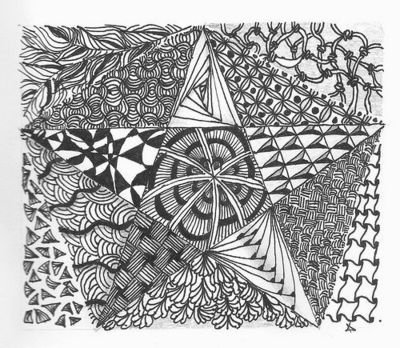 考研线描平面设计