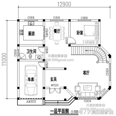 家庭平面设计图简单.