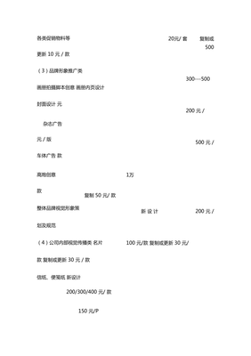 公司平面设计工资提成