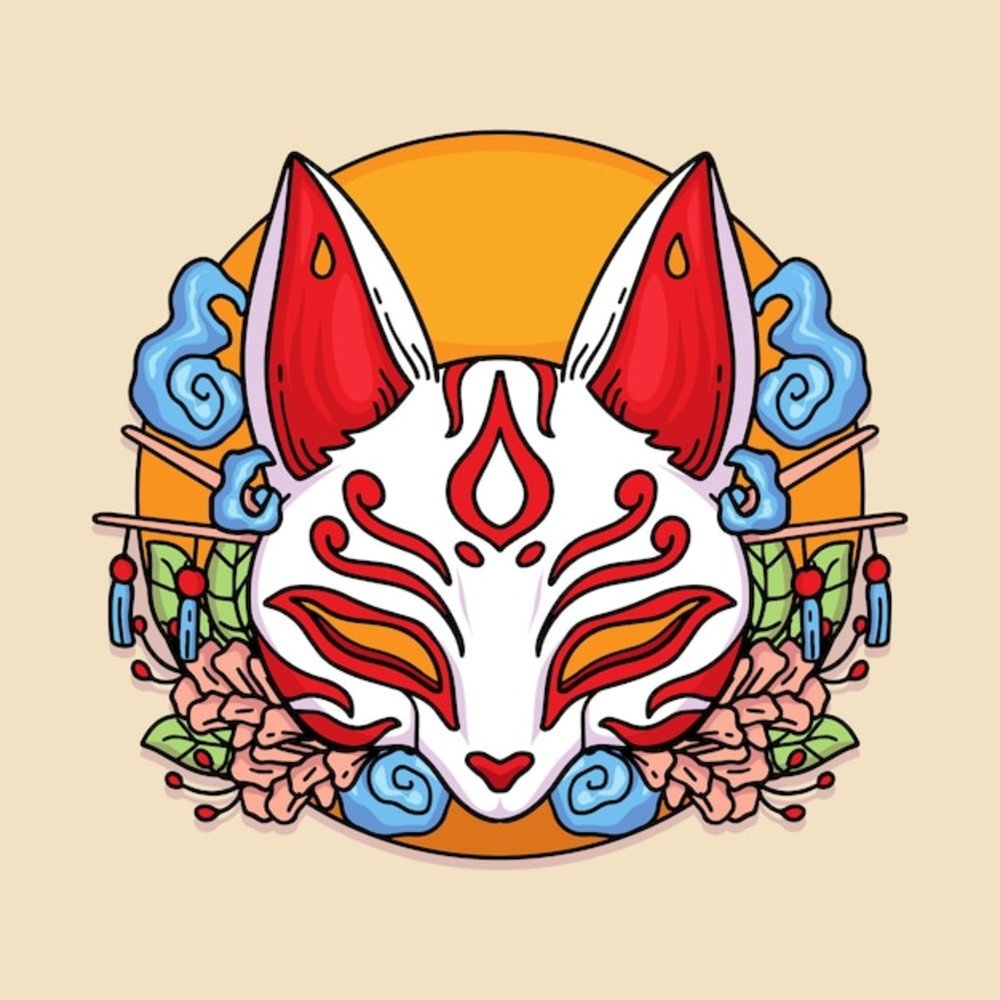 平面设计国风手绘插画